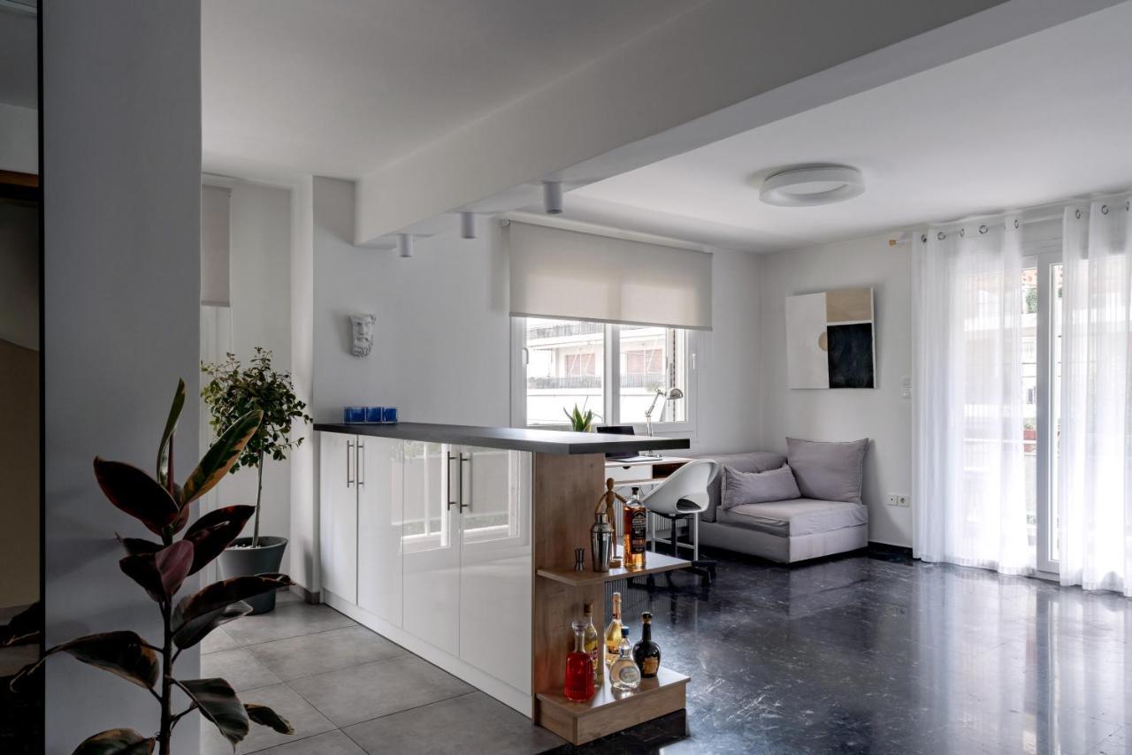 The Black Marble - Sea View, 2Br, 2Ba By Bnc アテネ エクステリア 写真