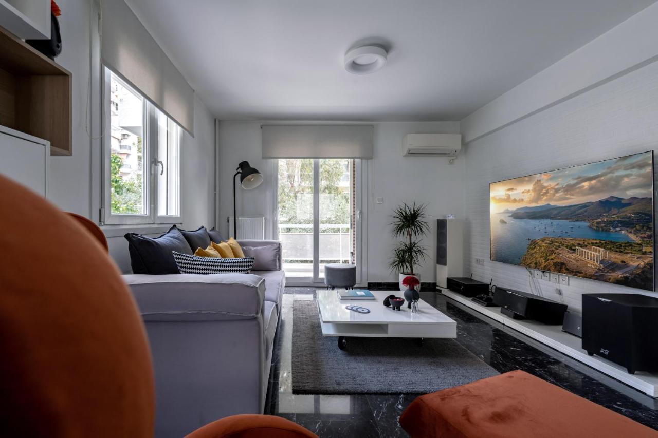 The Black Marble - Sea View, 2Br, 2Ba By Bnc アテネ エクステリア 写真